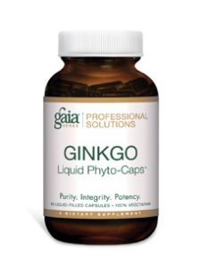 Gaia Herbs (Professional Solutions), GINKGO LEAF PRO 60 LVCAPS