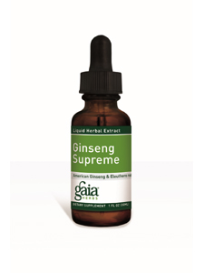 Gaia Herbs, GINSENG SUPREME 1 OZ