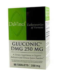 Davinci Labs, GLUCONIC® DMG 250 MG 90 CHEW 