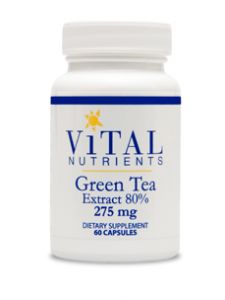 Vital Nutrients, GREEN TEA EXTRACT 275 MG 60 CAPS