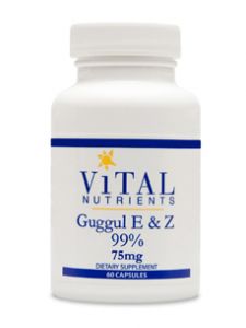 Vital Nutrients, GUGGUL E & Z EXTRACT 99% 75 MG 60 CAPS