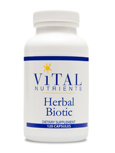 Vital Nutrients, HERBAL BIOTIC 120 CAPS
