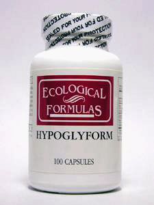 Ecological formula/Cardiovascular Research HYPOGLYFORM 100 CAPS