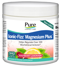 Pure Essence Labs, Ionic-Fizz™ Magnesium Plus™, Orange-Vanilla, 171 gm