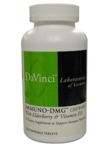 Davinci Labs, IMMUNO-DMG W. ELDERBERRY/VIT D3 120 TABS