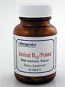 Metagenics, INTRINSI B12/FOLATE 60 TABS
