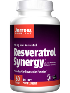 Jarrow Formulas, RESVERATROL SYNERGY 200 MG 60 TABS