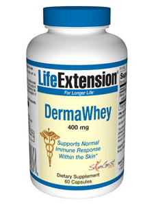 Life extension, DERMA WHEY 400MG 60 CAPS