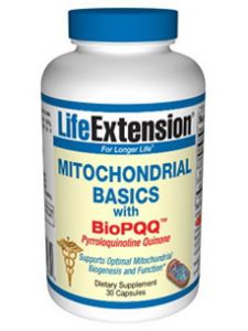 Life extension, MITOCHONDRIAL BASICS W/ BIOPQQ 30 CAPS