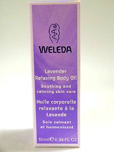 Weleda Body Care, LAVENDER BODY OIL TRAVEL 0.34 OZ