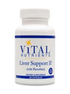Vital Nutrients, LIVER SUPPORT II (W PICRORHIZA) 60 VCAPS