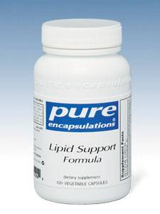 Pure Encapsulations, LIPID SUPPORT FORMULA 120 VCAPS