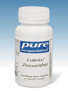 Pure Encapsulations, LUTEIN/ZEAXANTHIN 60 VCAPS
