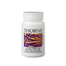 Thorne Research Chromium Picolinate 60 Vegetarian Capsules