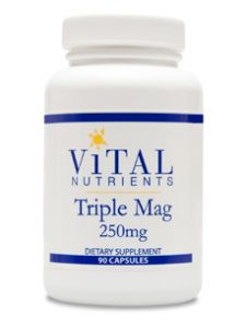 Vital Nutrients, TRIPLE MAG 250 MG 90 CAPS