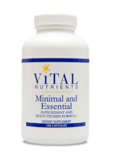 Vital Nutrients, MINIMAL AND ESSENTIAL 90 CAPS