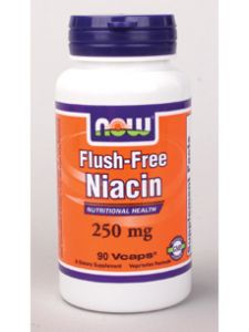 Now Foods, FLUSH-FREE NIACIN 250 MG 90 VCAPS