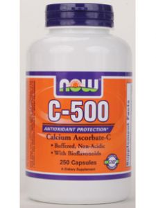Now Foods, C-500 CALCIUM ASCORBATE-C 250 CAPS