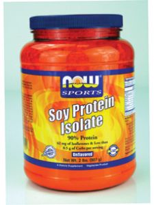 Now Foods, SOY PROTEIN ISOLATE (UNFLAVORED) 2 LBS