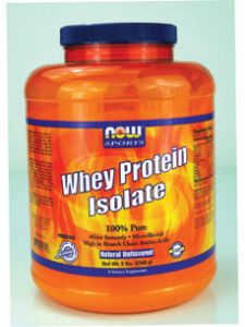 Now Foods, WHEY PROTEIN ISOLATE (UNFLAVORED) 5 LBS