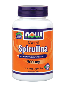 Now Foods, SPIRULINA 500 MG 120 VCAPS