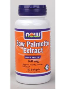 Now Foods, SAW PALMETTO EXTRACT 160 MG 120 SOFTGELS