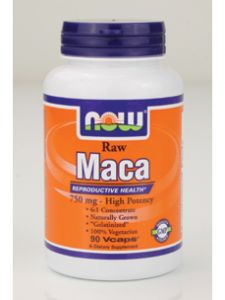 Now Foods, RAW MACA 750 MG 90 VCAPS