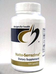 Designs for Health, NATTO-SERRAZIME 120 CAPS