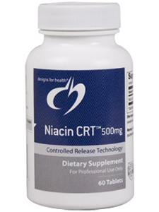 Designs for Health, NIACIN CRT™ 500 MG 60 TABS