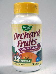 Nature's Way, ORCHARD FRUITS 60 VCAPS
