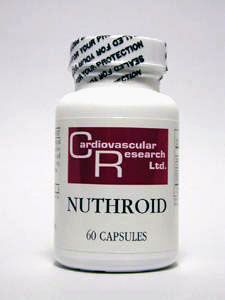 Ecological formula/Cardiovascular Research NUTHROID 60 CAPS 