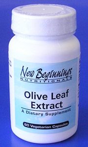 New Beginnings Olive Leaf Extract 500 mg (60 caps)