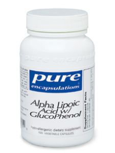 Pure Encapsulations, ALPHA LIPOIC ACID W/ GLUCOPHEN 120 VCAPS