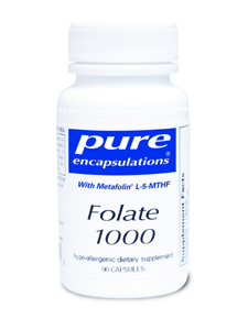 Pure Encapsulations, FOLATE 1000 90 CAPS