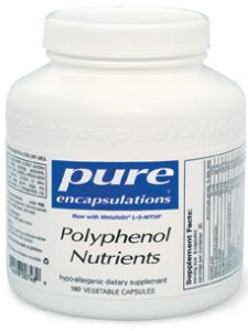 Pure Encapsulations, POLYPHENOL NUTRIENTS 180 VCAPS