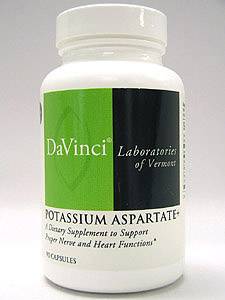 Davinci Labs, POTASSIUM ASPARTATE+ 90 CAPS