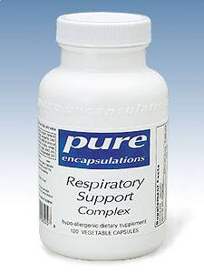 Pure Encapsulations, RESPIRATORY SUPPORT COMPLEX 120 CAPS