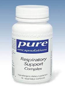 Pure Encapsulations, RESPIRATORY SUPPORT COMPLEX 60 CAPS