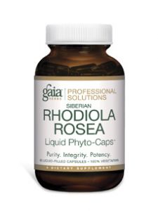 Gaia Herbs (Professional Solutions), RHODIOLA PRO 60 LVCAPS