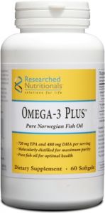 Researched Nutritional Omega-3 Plus™ - double strength pure soft gels