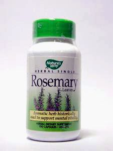 Nature's Way, ROSEMARY LEAVES 100 CAPS