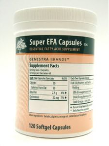 Genestra, SUPER EFA CAPSULES 120 GELS