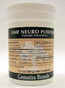 Genestra, HMF NEURO POWDER 2.1 OZ