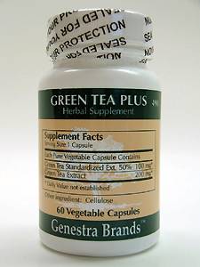 Genestra, GREEN TEA PLUS 60 VCAPS