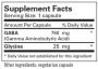 Metabolic meintenance GABA  (Gamma Aminobutyric Acid) 750 mg