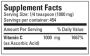 Metabolic maintenance Vitamin C Powder  (Pure) pH 2.4 454 grams