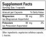 Metabolic maintenance Potassium/Magnesium Aspartate 120 CAPS