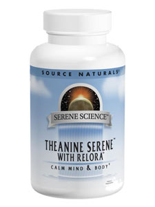 Source Naturals, THEANINE SERENE WITH RELORA 120 TABS