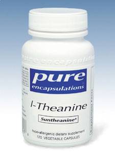 Pure Encapsulations, L-THEANINE 200 MG 120 VCAPS