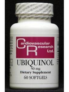 Ecological formula/Cardiovascular Research UBIQUINOL 50 MG 60 SOFTGELS